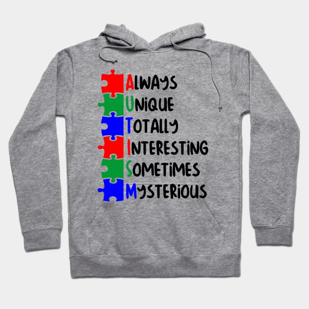 Autism Awareness Hoodie by Peter the T-Shirt Dude